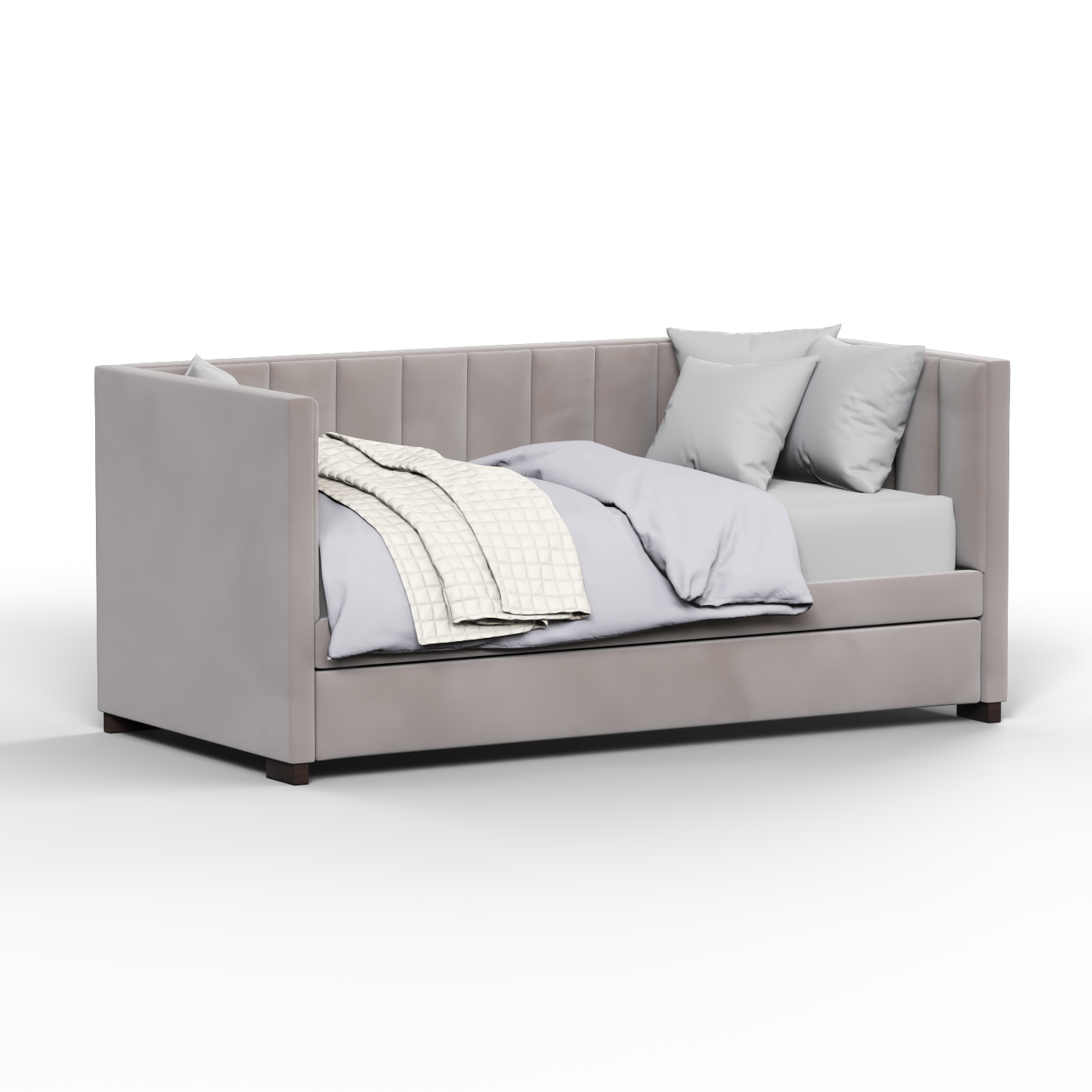 Capella Daybed with Sculpted Style and Built-In Versatility