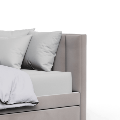 Capella Daybed with Sculpted Style and Built-In Versatility