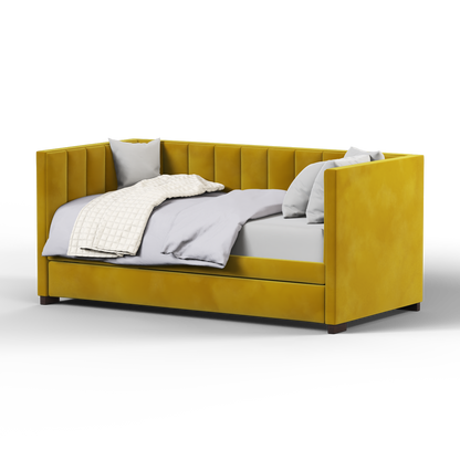Capella Daybed with Sculpted Style and Built-In Versatility