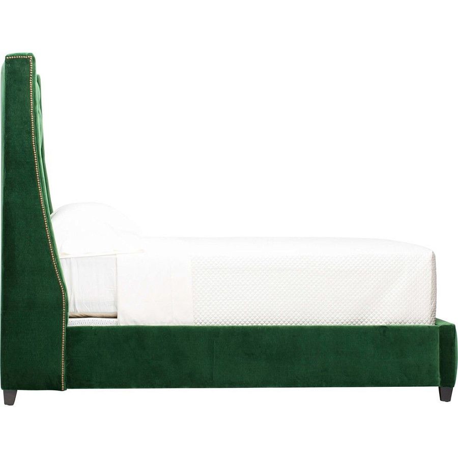 Abato Double Bed with Tufted High Headboard