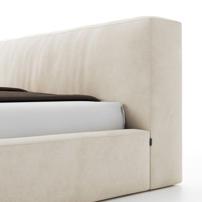 Alauda Upholstered Corner Daybed in Beige