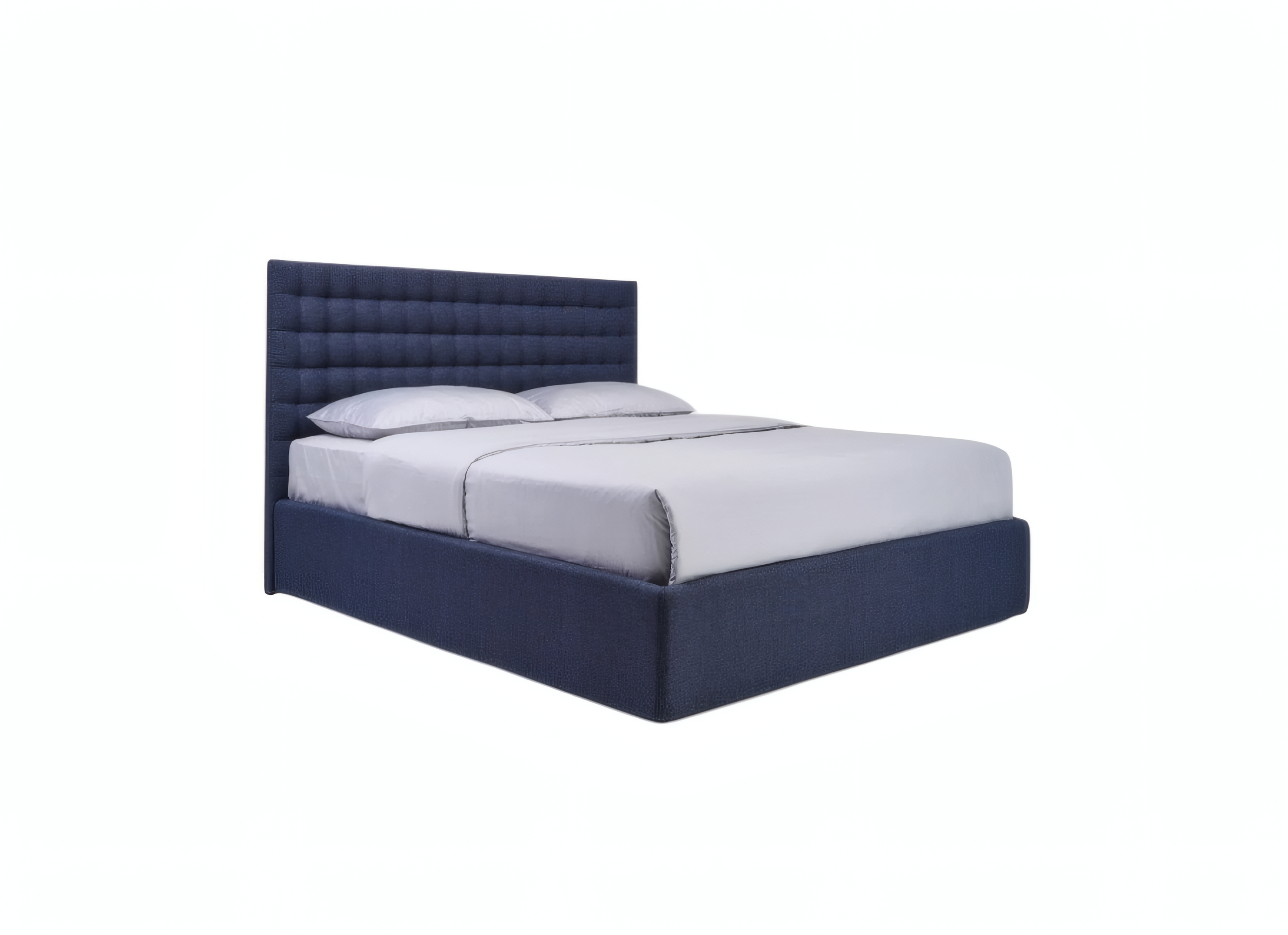 Willie Bed with Tufted High Headboard