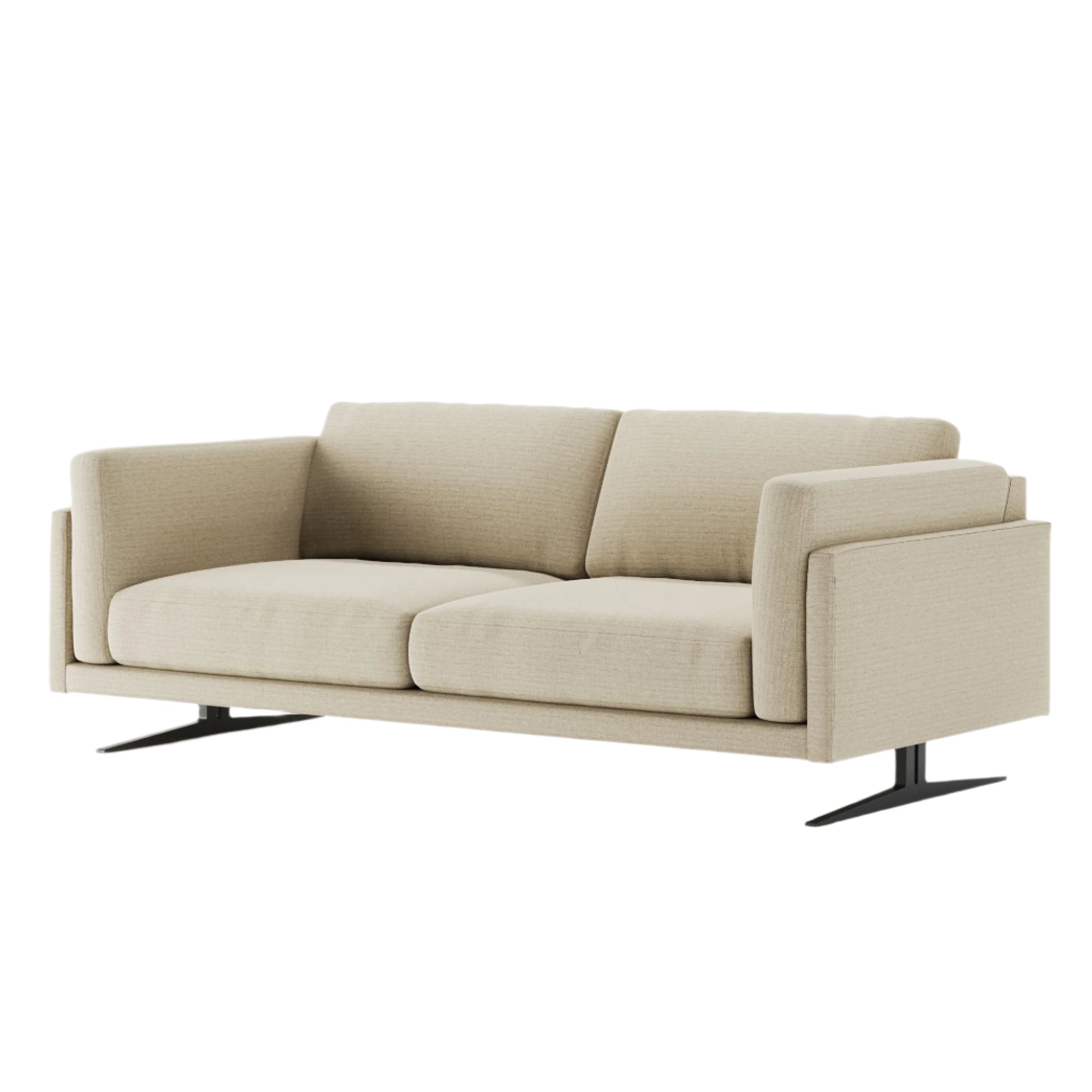 Ozzy Sofa with Deep Seat and Low Back