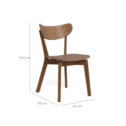 Dining Chair Roxby - Brown