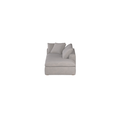 Ari modulares Ecksofa mit Sitzhocker