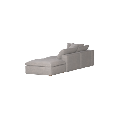 Ari modulares Ecksofa mit Sitzhocker
