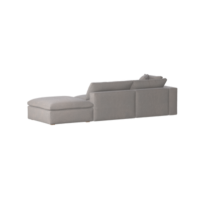 Ari modulares Ecksofa mit Sitzhocker