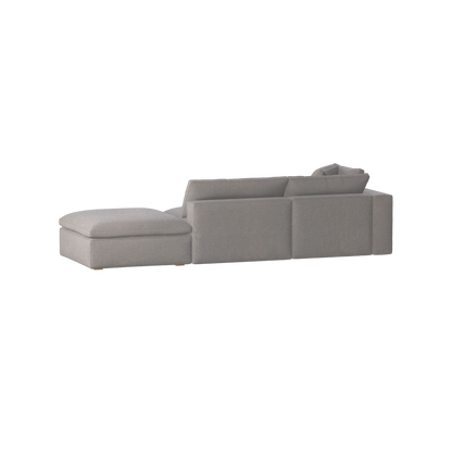 Ari modulares Ecksofa mit Sitzhocker
