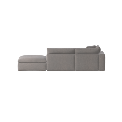 Ari modulares Ecksofa mit Sitzhocker