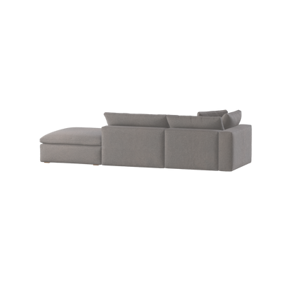Ari modulares Ecksofa mit Sitzhocker