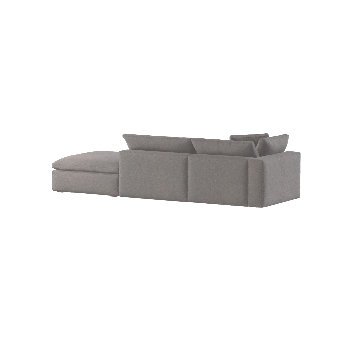 Ari modulares Ecksofa mit Sitzhocker