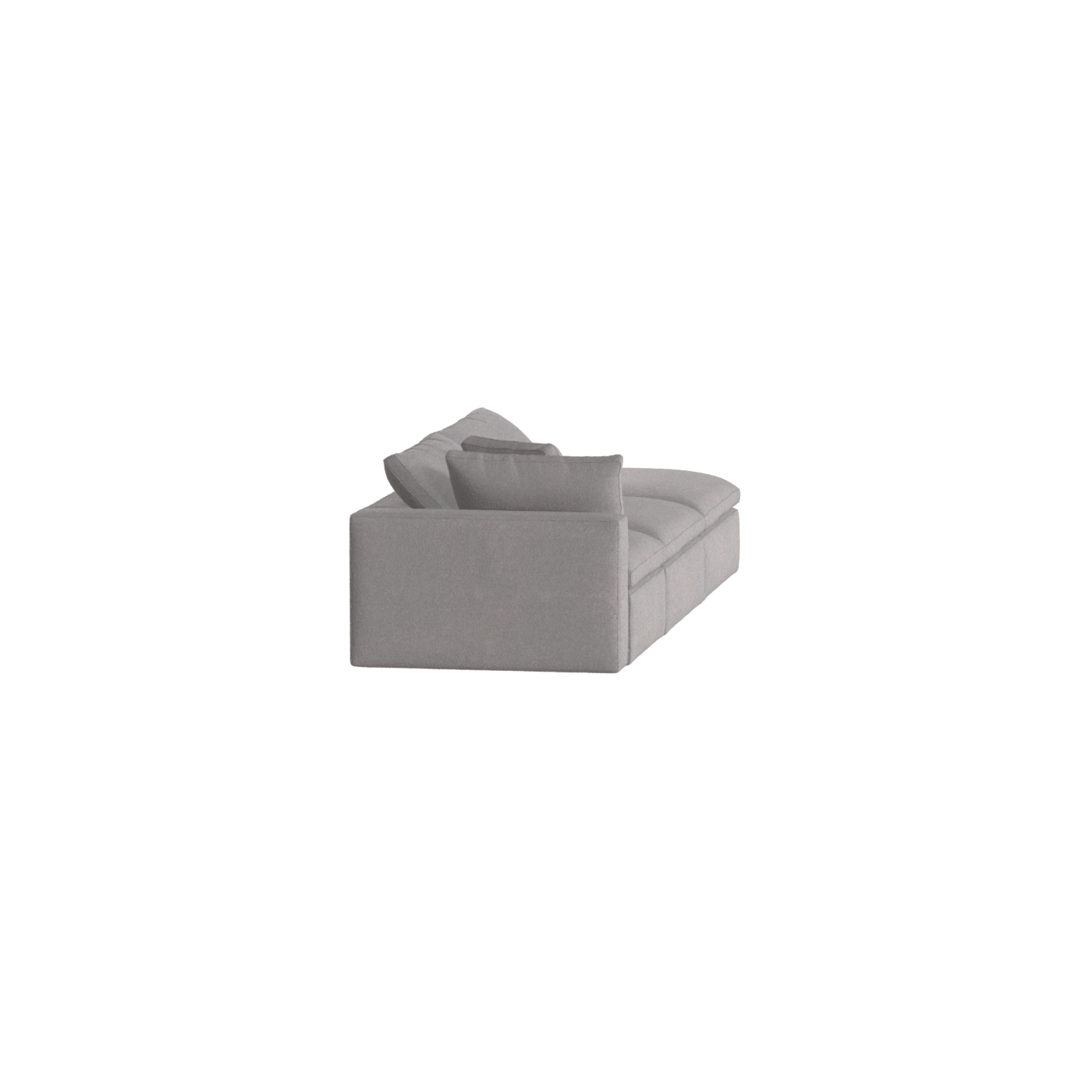 Ari modulares Ecksofa mit Sitzhocker