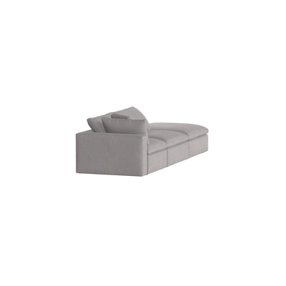 Ari modulares Ecksofa mit Sitzhocker