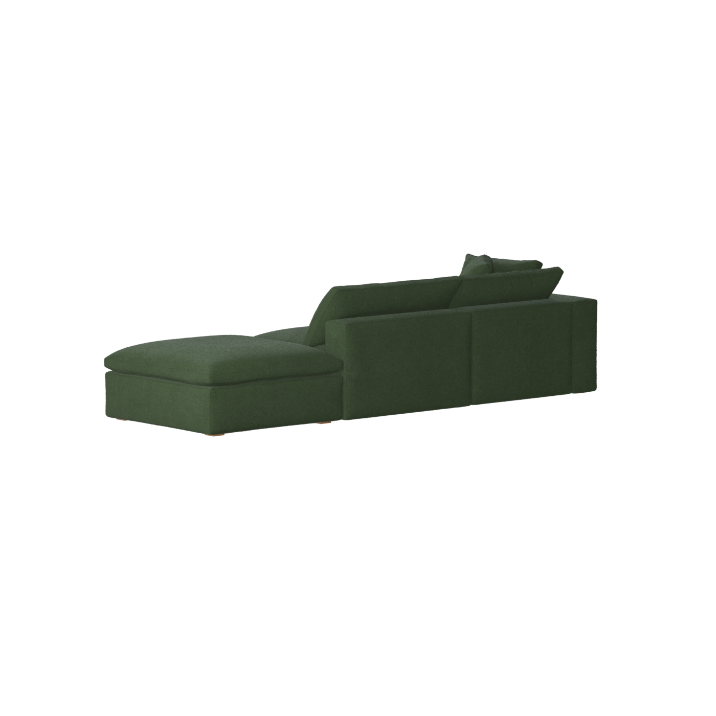 Ari modulares Ecksofa mit Sitzhocker