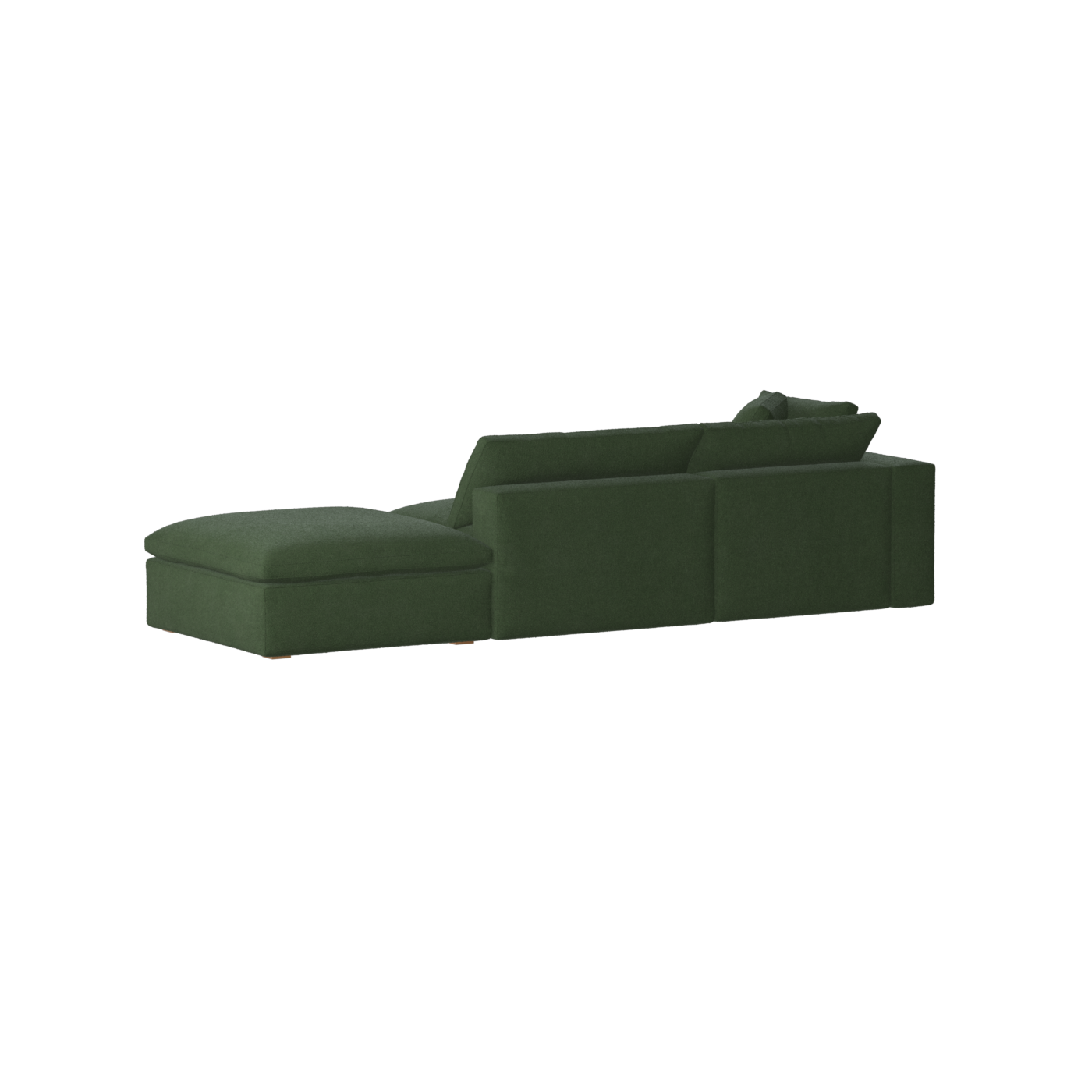 Ari modulares Ecksofa mit Sitzhocker