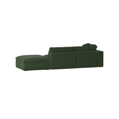 Ari modulares Ecksofa mit Sitzhocker