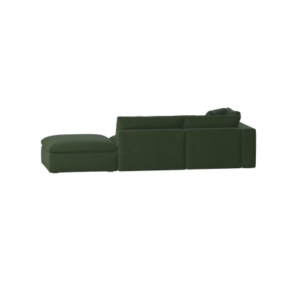 Ari modulares Ecksofa mit Sitzhocker