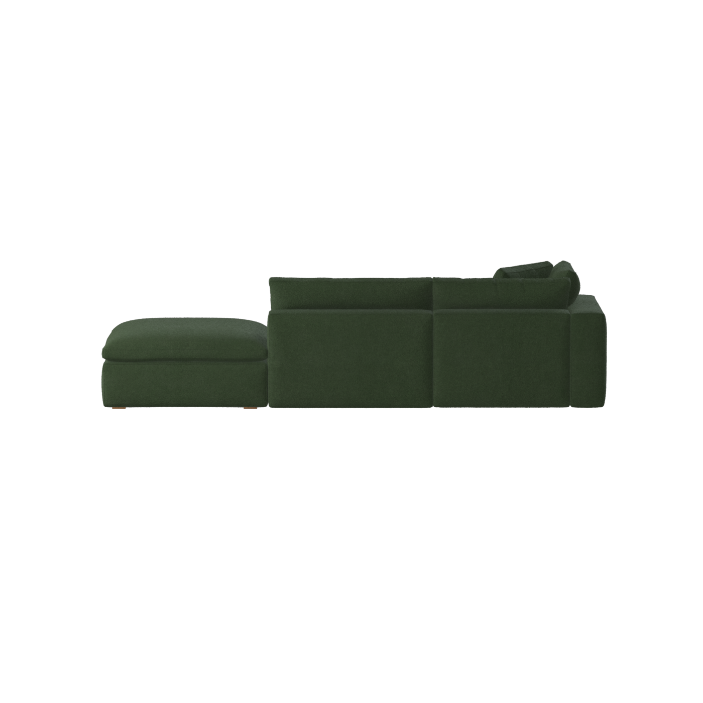 Ari modulares Ecksofa mit Sitzhocker