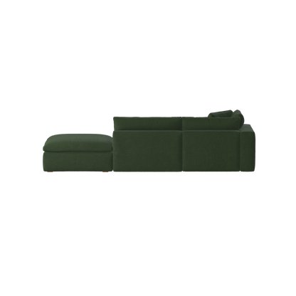 Ari modulares Ecksofa mit Sitzhocker