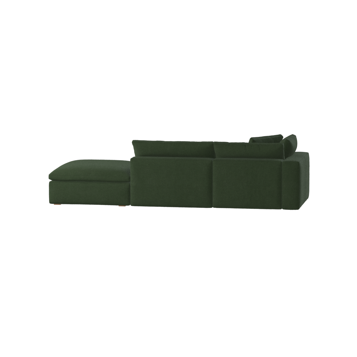 Ari modulares Ecksofa mit Sitzhocker