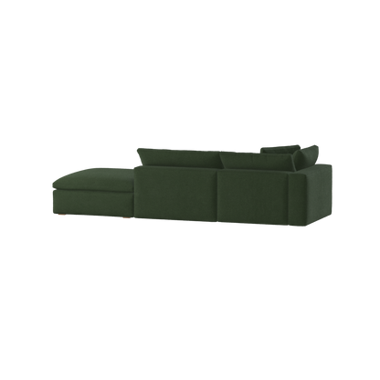 Ari modulares Ecksofa mit Sitzhocker