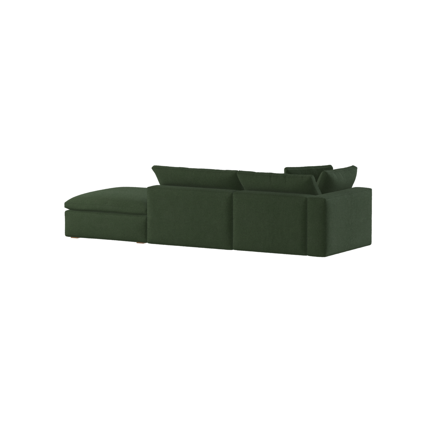 Ari modulares Ecksofa mit Sitzhocker