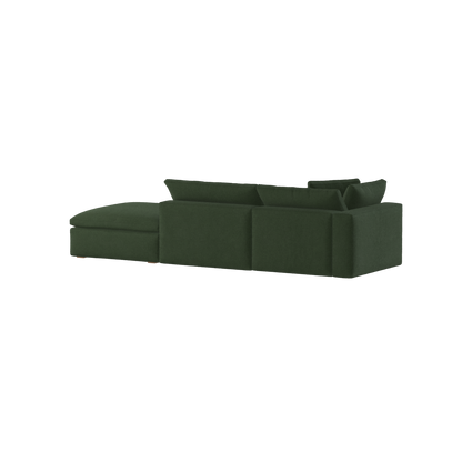 Ari modulares Ecksofa mit Sitzhocker