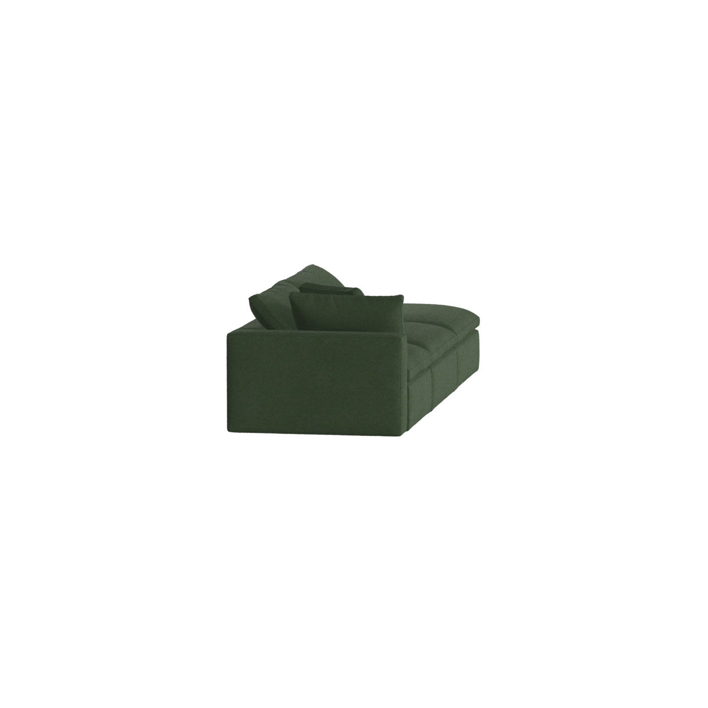 Ari modulares Ecksofa mit Sitzhocker