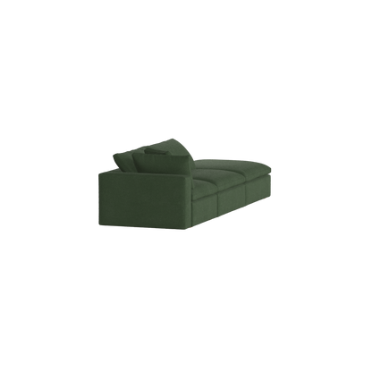 Ari modulares Ecksofa mit Sitzhocker