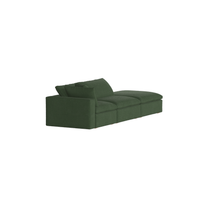 Ari modulares Ecksofa mit Sitzhocker