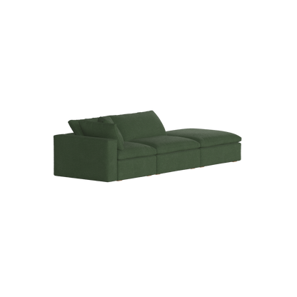 Ari modulares Ecksofa mit Sitzhocker