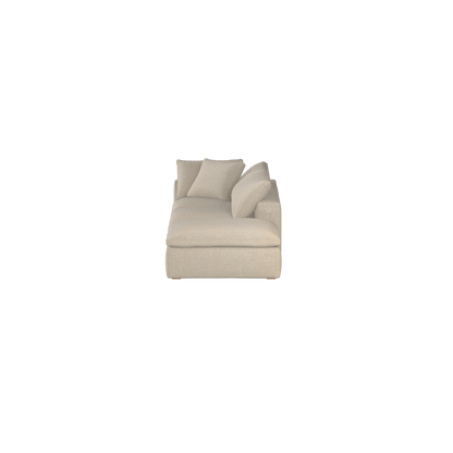 Ari modulares Ecksofa mit Sitzhocker