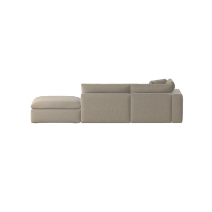Ari modulares Ecksofa mit Sitzhocker