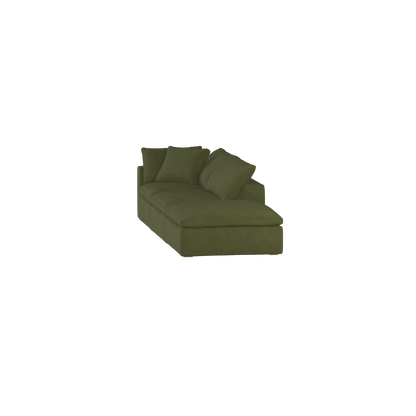 Ari modulares Ecksofa mit Sitzhocker