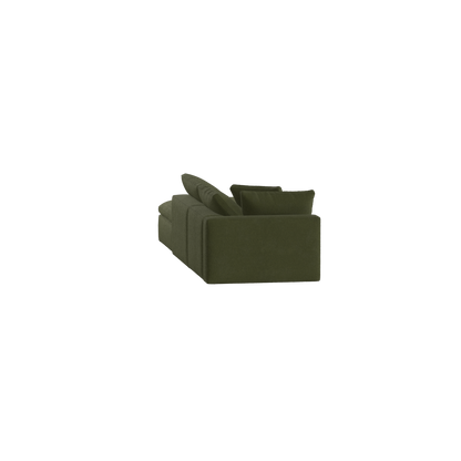 Ari modulares Ecksofa mit Sitzhocker