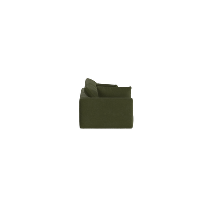 Ari modulares Ecksofa mit Sitzhocker