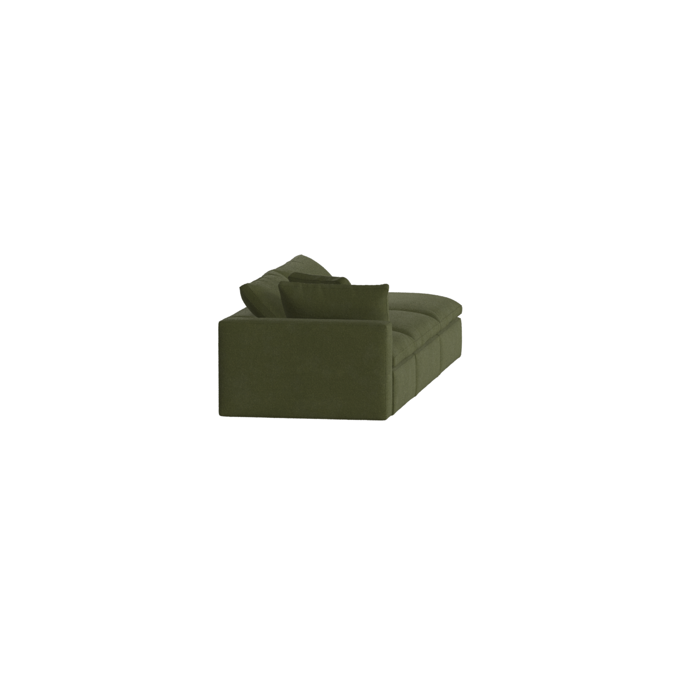 Ari modulares Ecksofa mit Sitzhocker