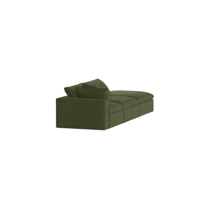 Ari modulares Ecksofa mit Sitzhocker
