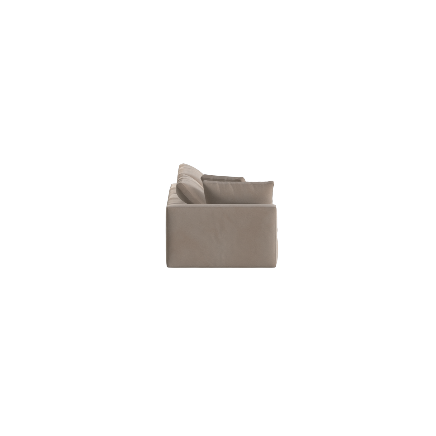 Ari modulares Ecksofa mit Sitzhocker