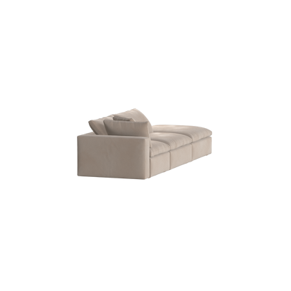 Ari modulares Ecksofa mit Sitzhocker