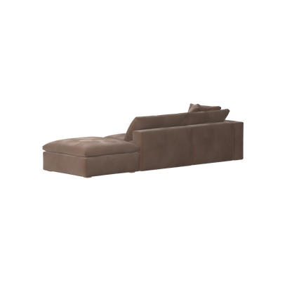 Ari modulares Ecksofa mit Sitzhocker