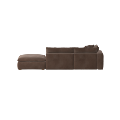 Ari modulares Ecksofa mit Sitzhocker