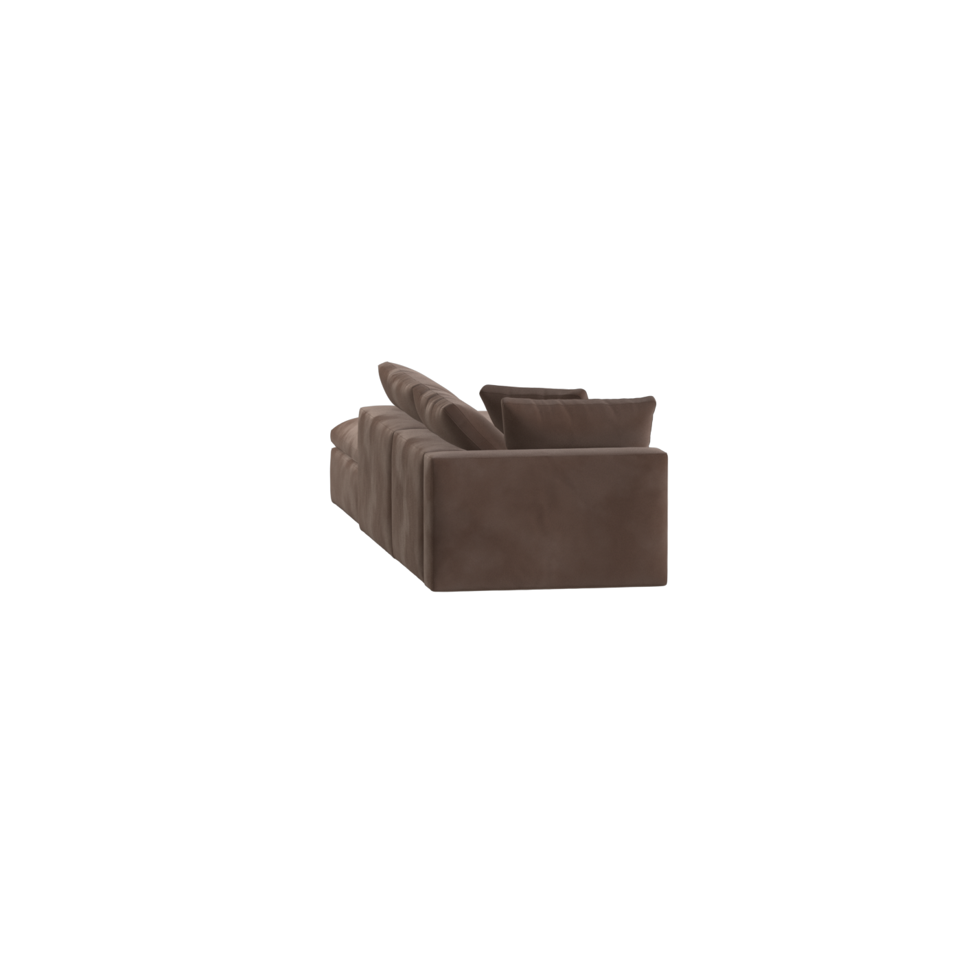 Ari modulares Ecksofa mit Sitzhocker