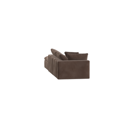 Ari modulares Ecksofa mit Sitzhocker