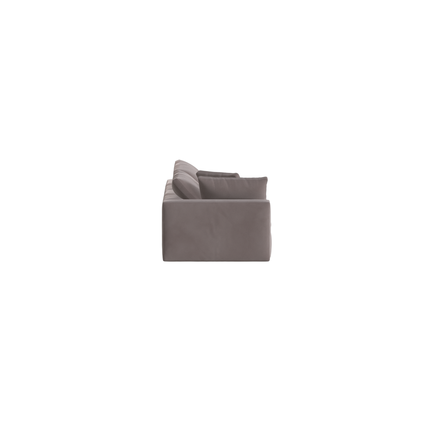 Ari modulares Ecksofa mit Sitzhocker