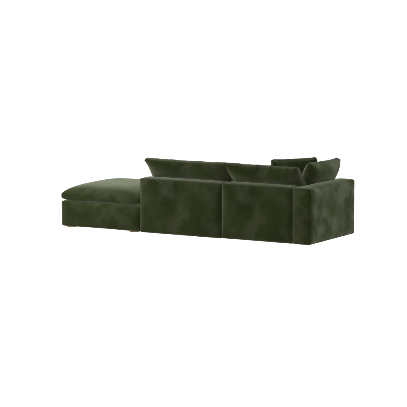 Ari modulares Ecksofa mit Sitzhocker