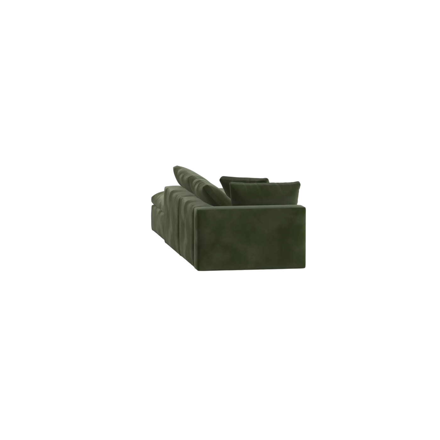 Ari modulares Ecksofa mit Sitzhocker