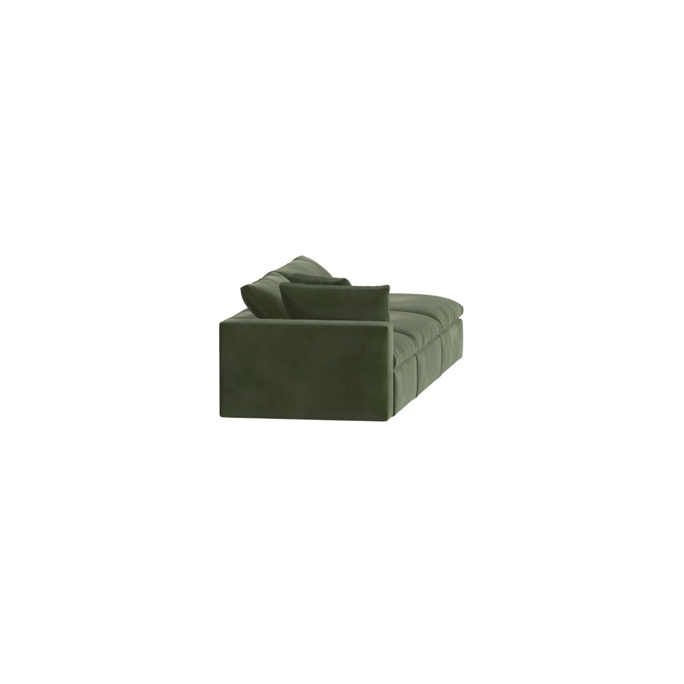 Ari modulares Ecksofa mit Sitzhocker