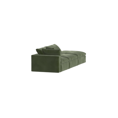 Ari modulares Ecksofa mit Sitzhocker