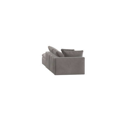 Ari modulares Ecksofa mit Sitzhocker